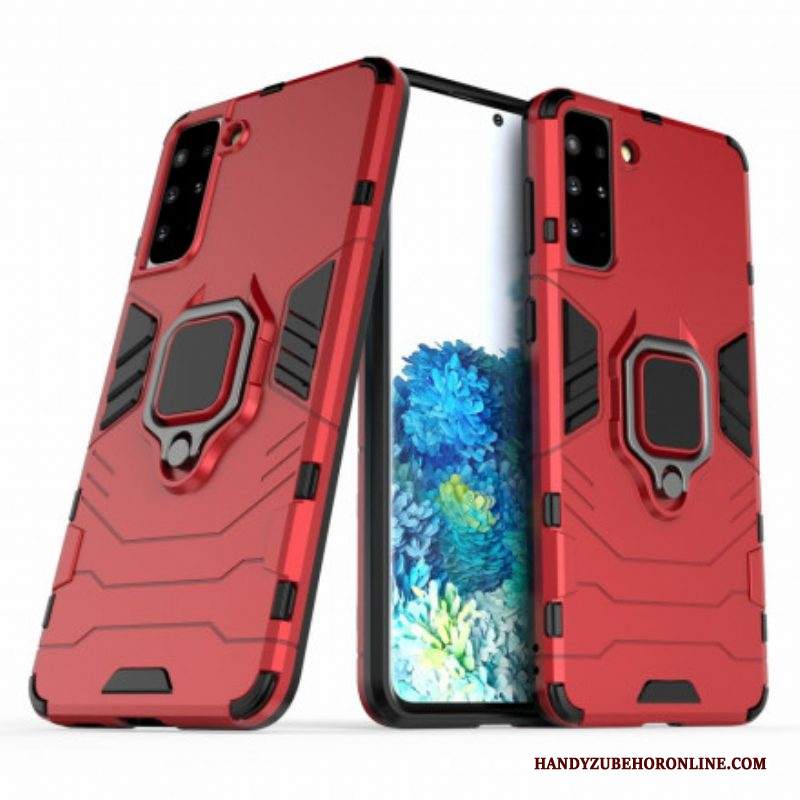 Cover Samsung Galaxy S21 Plus 5G Anello Resistente