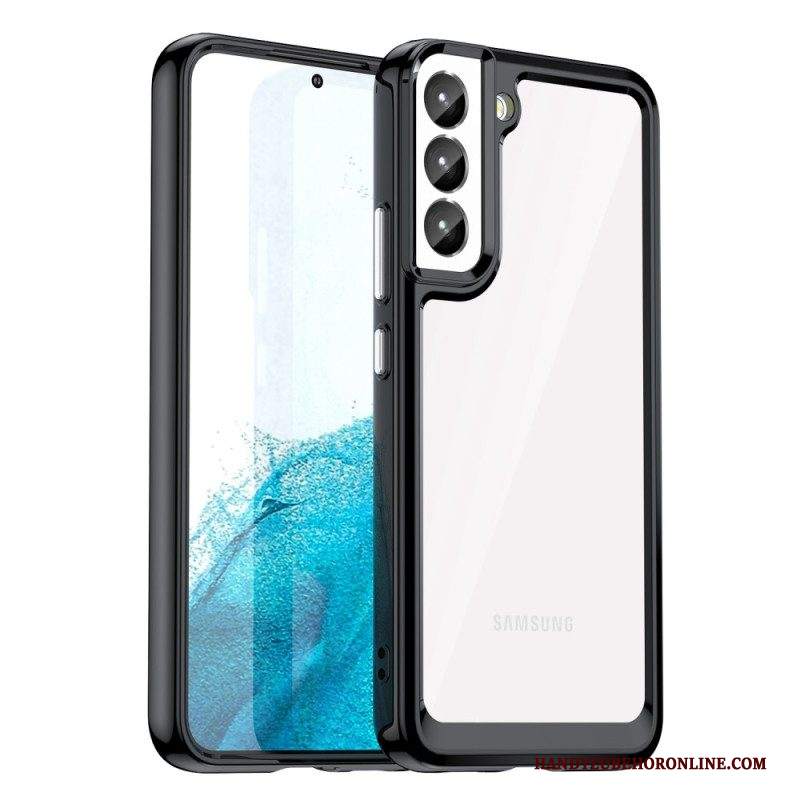 Cover Samsung Galaxy S23 Plus 5G Bordi Colorati Ibridi