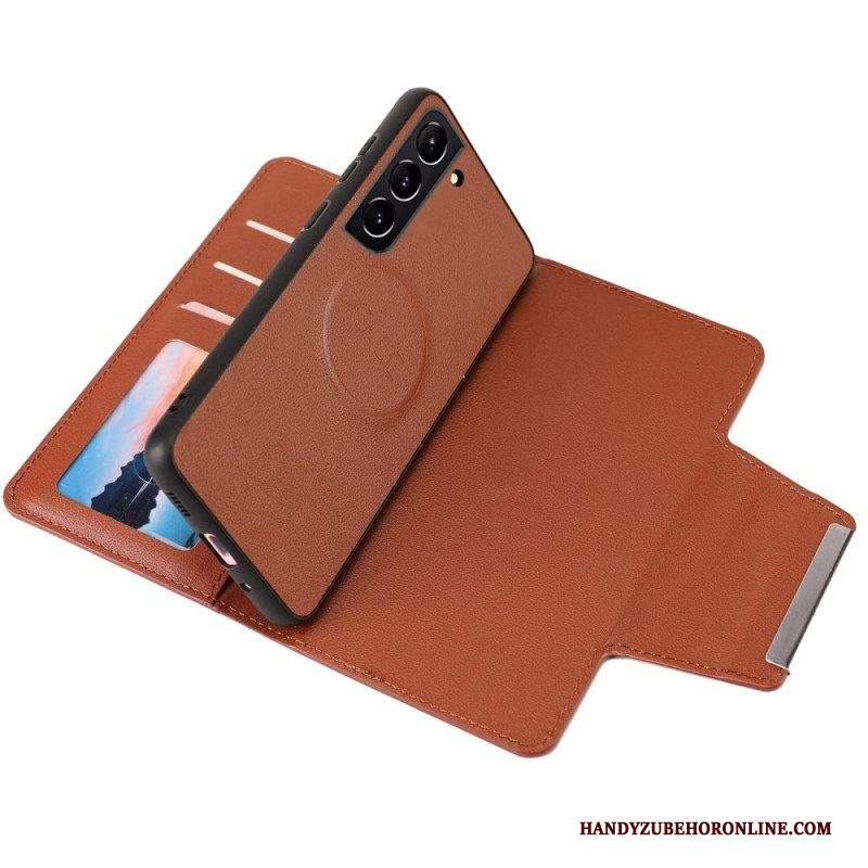 Cover Samsung Galaxy S23 Plus 5G Chiusura In Argento Staccabile