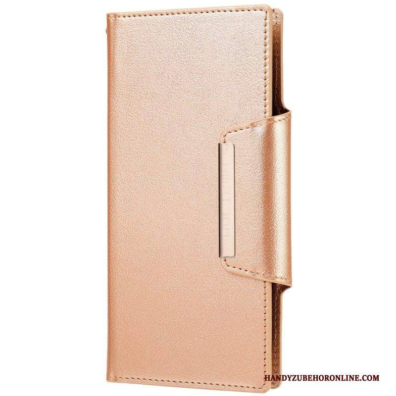 Cover Samsung Galaxy S23 Ultra 5G Chiusura In Argento Staccabile