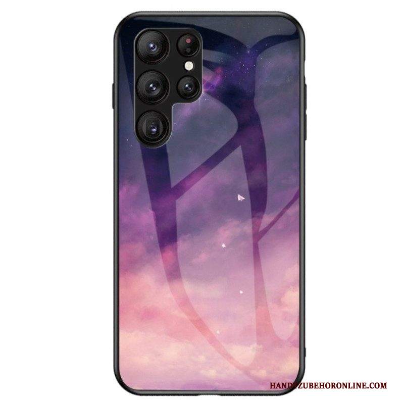 Cover Samsung Galaxy S23 Ultra 5G Vetro Temperato Sky