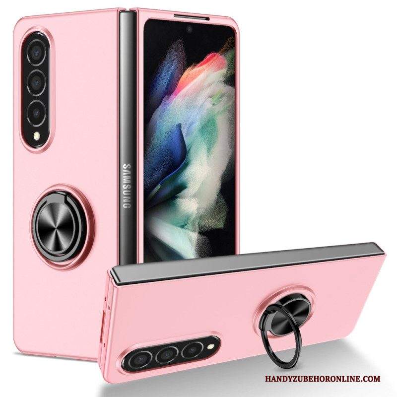 Cover Samsung Galaxy Z Fold 4 Anello Di Colore Di Base