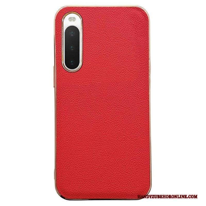 Cover Sony Xperia 10 IV Colore Vera Pelle
