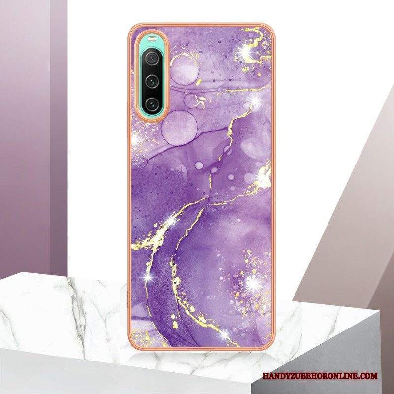 Cover Sony Xperia 10 IV Marmo Colorato