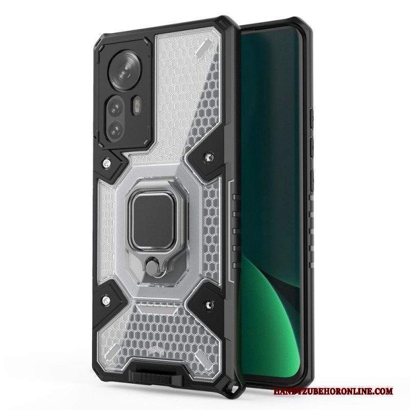 Cover Xiaomi 12 Pro Nido D'ape Con Anello-supporto