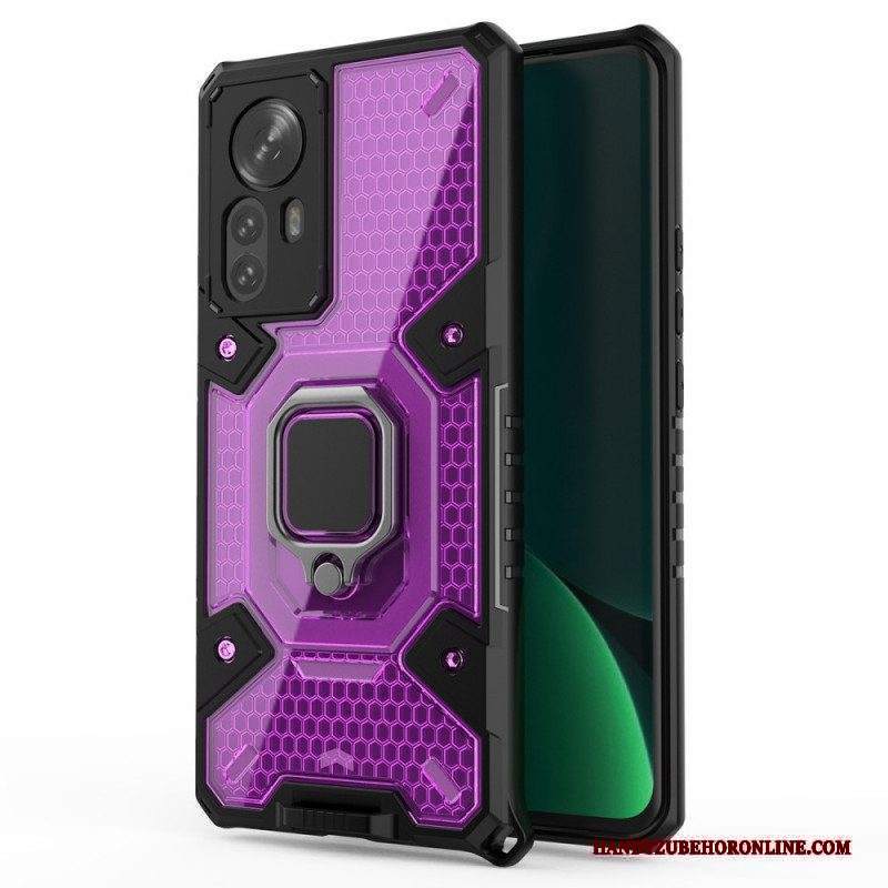 Cover Xiaomi 12 Pro Nido D'ape Con Anello-supporto