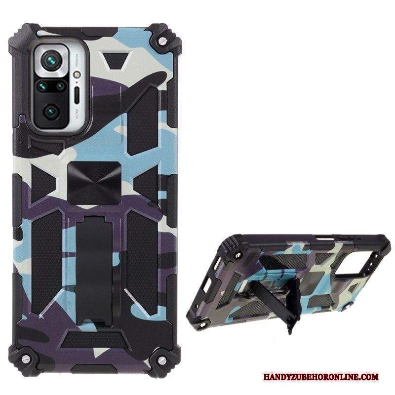 Cover Xiaomi Redmi Note 10 Pro Supporto Rimovibile Mimetico