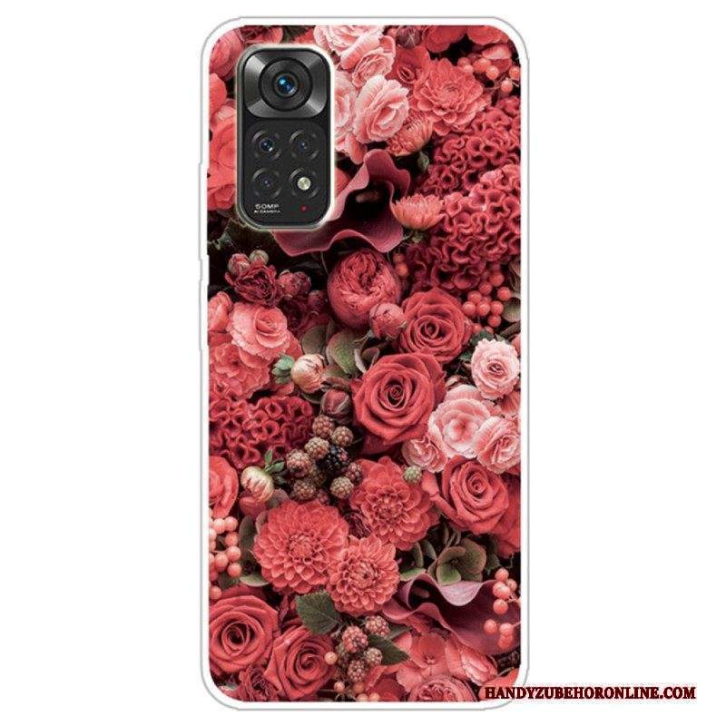 Cover Xiaomi Redmi Note 11 / 11S Fiori Intensi