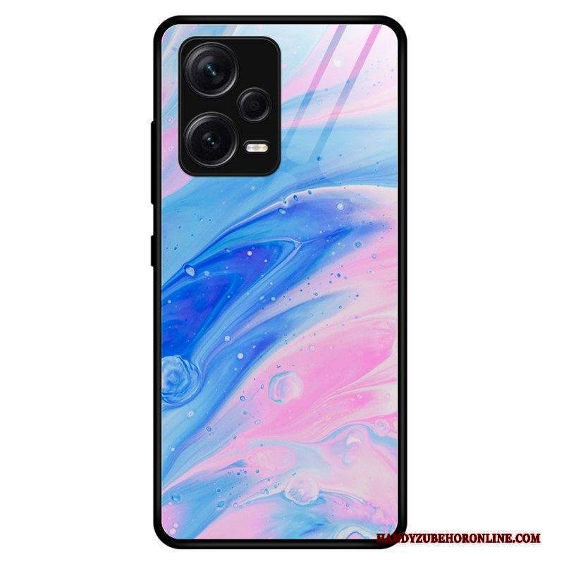 Cover Xiaomi Redmi Note 12 Pro Plus Vetro Temperato Colori Marmo