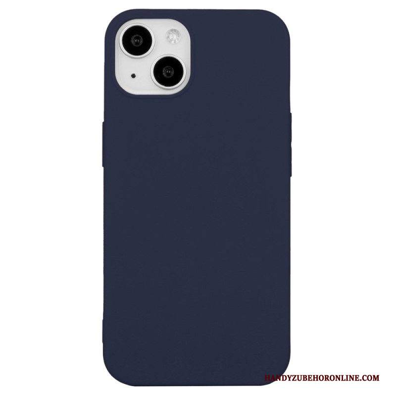 Cover iPhone 14 Plus Silicone Opaco Singolo