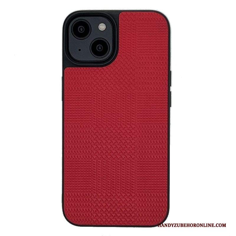 Cover iPhone 14 Plus Stile Tessuto Vili