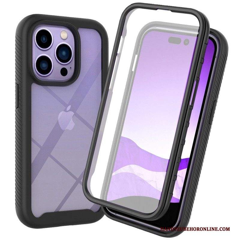Cover iPhone 14 Pro Max Ibrido Con Protezione Per Lo Schermo