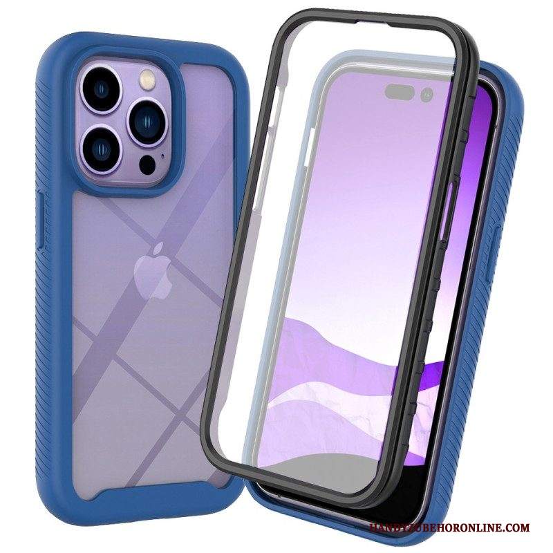 Cover iPhone 14 Pro Max Ibrido Con Protezione Per Lo Schermo