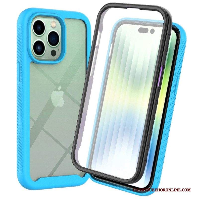 Cover iPhone 14 Pro Max Ibrido Con Protezione Per Lo Schermo
