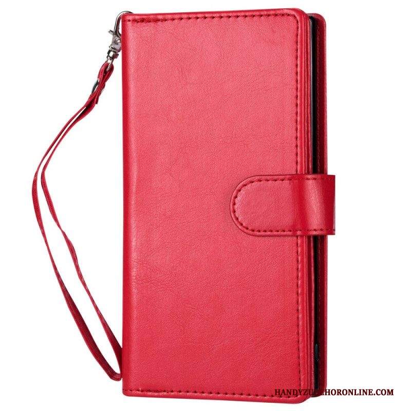 Cover iPhone 14 Pro Porta Carte 9 Staccabile