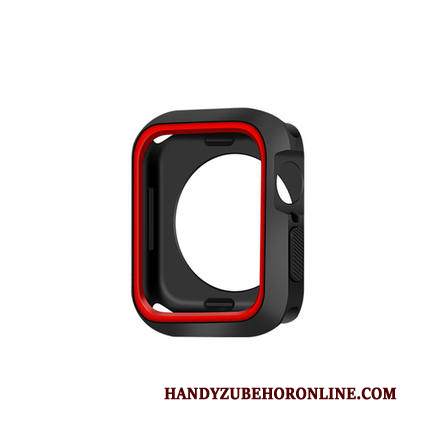Custodia Apple Watch Series 2 Silicone Anti-caduta Nero, Cover Apple Watch Series 2 Creativo Di Personalità Morbido