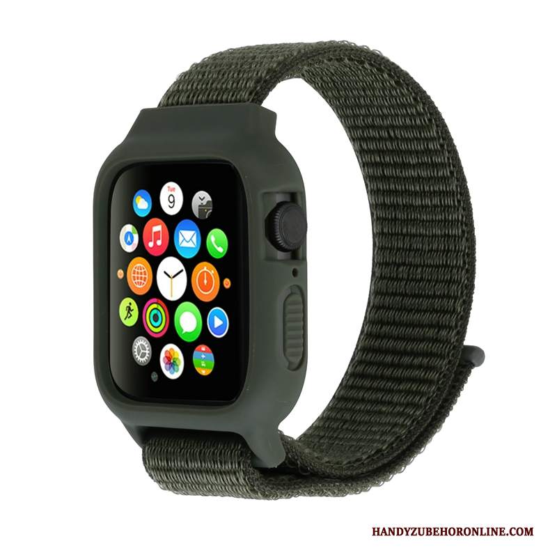 Custodia Apple Watch Series 3 Protezione Rosso Nylon, Cover Apple Watch Series 3
