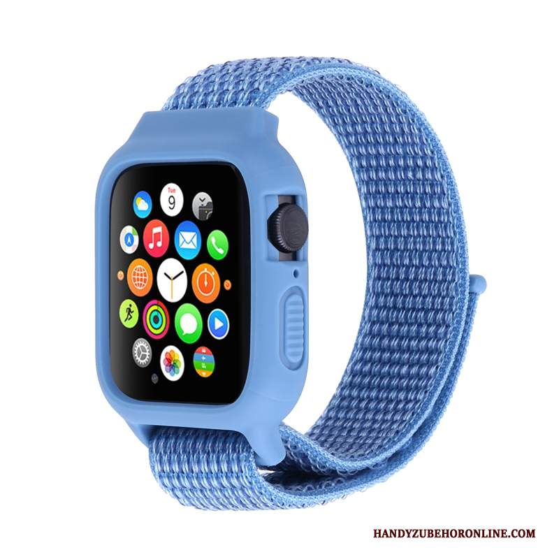 Custodia Apple Watch Series 3 Protezione Rosso Nylon, Cover Apple Watch Series 3