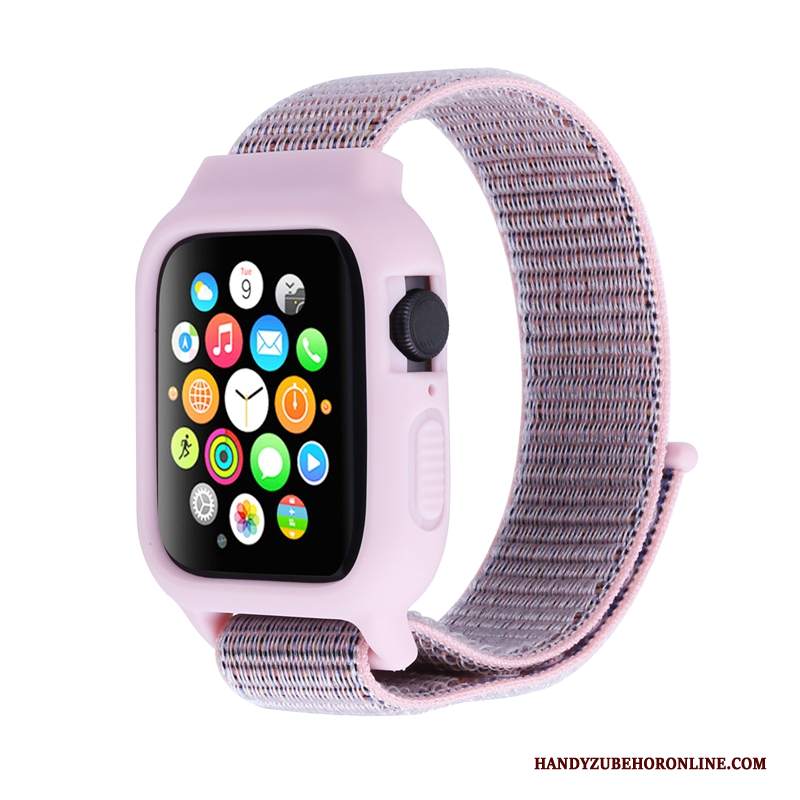 Custodia Apple Watch Series 3 Protezione Rosso Nylon, Cover Apple Watch Series 3