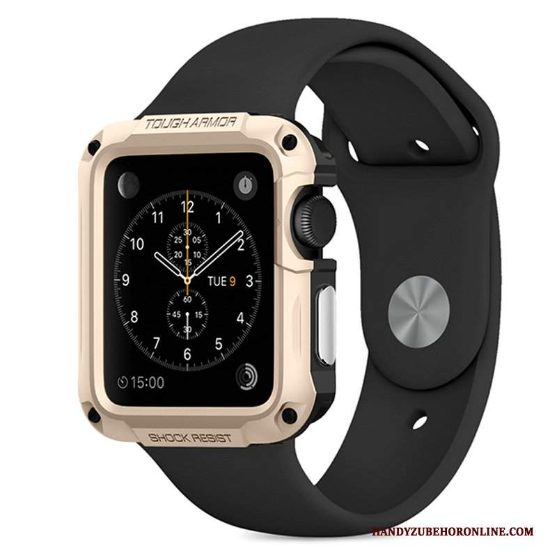 Custodia Apple Watch Series 3 Protezione Sportivo All'aperto, Cover Apple Watch Series 3 Oro Rosa