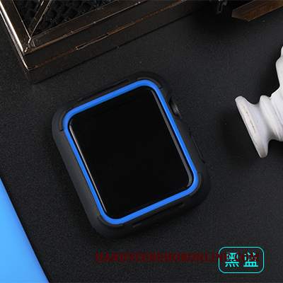 Custodia Apple Watch Series 3 Silicone Morbido Borse, Cover Apple Watch Series 3 Protezione Anti-caduta Verde