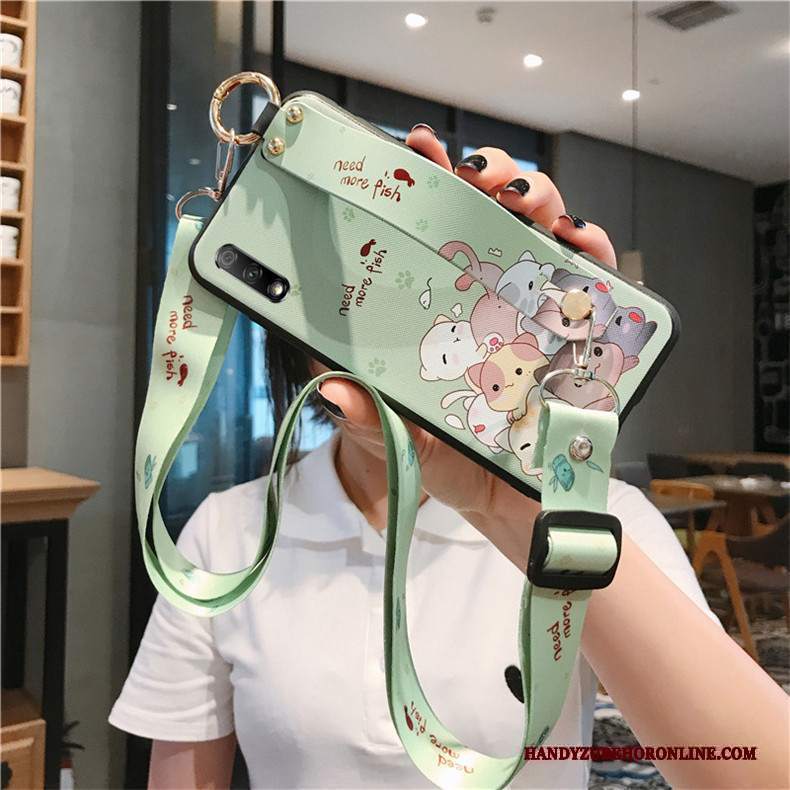 Custodia Honor 9x Protezione Di Personalitàtelefono, Cover Honor 9x Moda Morbido Verde