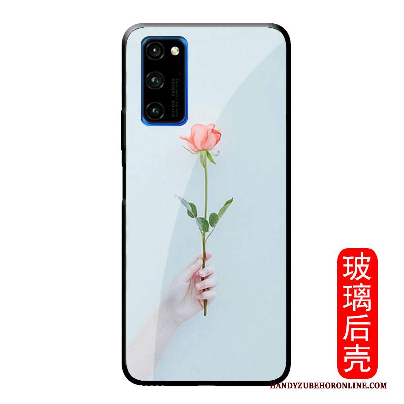 Custodia Honor View30 Pro Creativo Di Personalità Rosa, Cover Honor View30 Pro Moda Anti-caduta Fiori