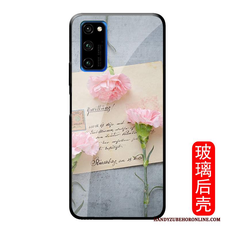 Custodia Honor View30 Pro Creativo Di Personalità Rosa, Cover Honor View30 Pro Moda Anti-caduta Fiori