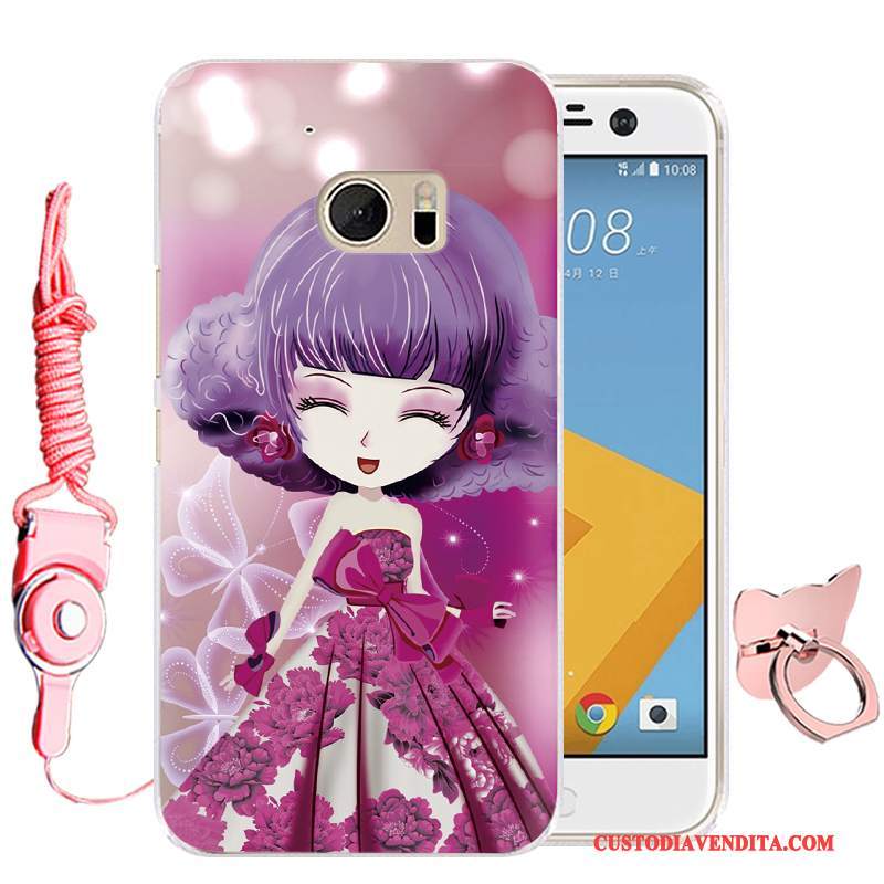 Custodia Htc 10 Cartone Animato Rosatelefono, Cover Htc 10 Protezione