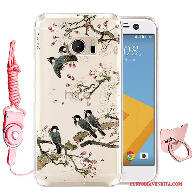 Custodia Htc 10 Cartone Animato Rosatelefono, Cover Htc 10 Protezione