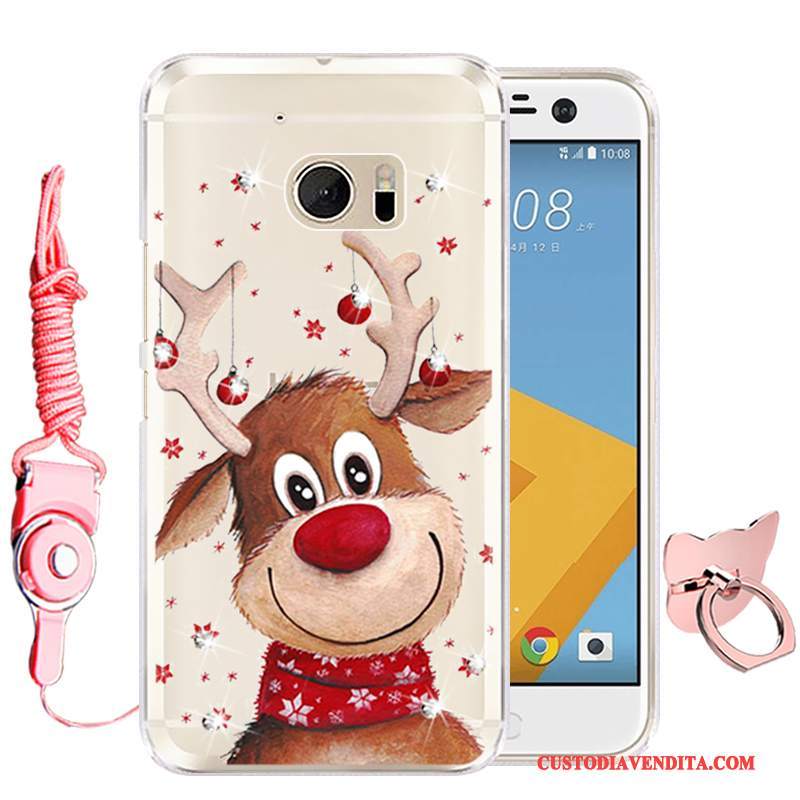 Custodia Htc 10 Cartone Animato Rosatelefono, Cover Htc 10 Protezione