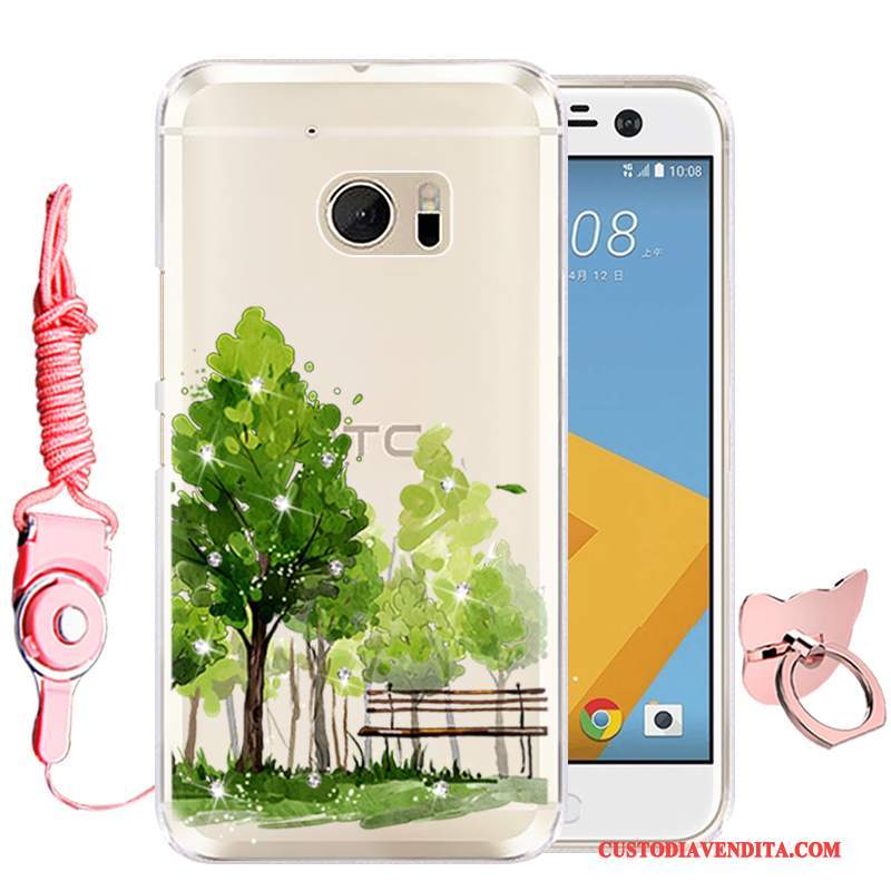 Custodia Htc 10 Cartone Animato Rosatelefono, Cover Htc 10 Protezione