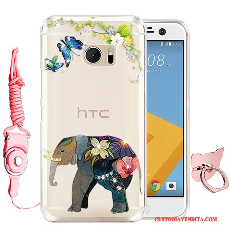 Custodia Htc 10 Cartone Animato Rosatelefono, Cover Htc 10 Protezione