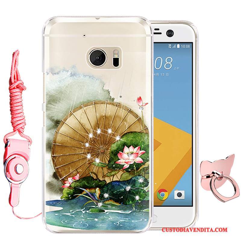 Custodia Htc 10 Cartone Animato Rosatelefono, Cover Htc 10 Protezione