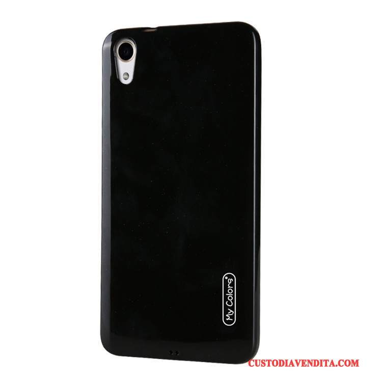 Custodia Htc Desire 825 Silicone Rosa Monocromatico, Cover Htc Desire 825 Protezione Blutelefono