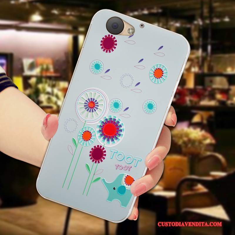 Custodia Htc One A9s Cartone Animato Nuovo Morbido, Cover Htc One A9s Silicone Rosa Anti-caduta