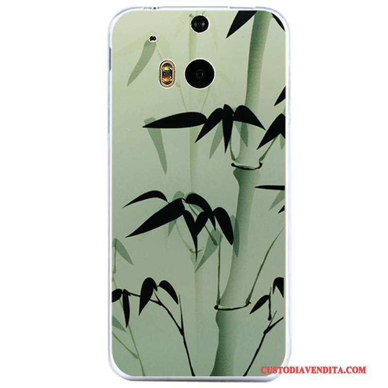 Custodia Htc One M8 Silicone Anti-caduta Vento, Cover Htc One M8 Protezione Telefono Tutto Incluso