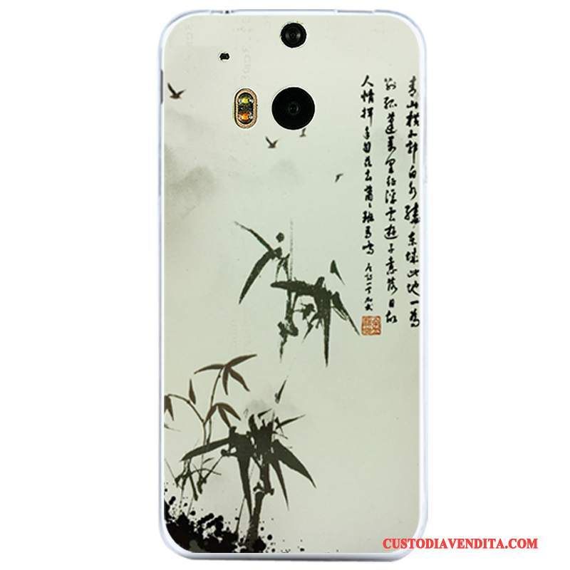 Custodia Htc One M8 Silicone Anti-caduta Vento, Cover Htc One M8 Protezione Telefono Tutto Incluso
