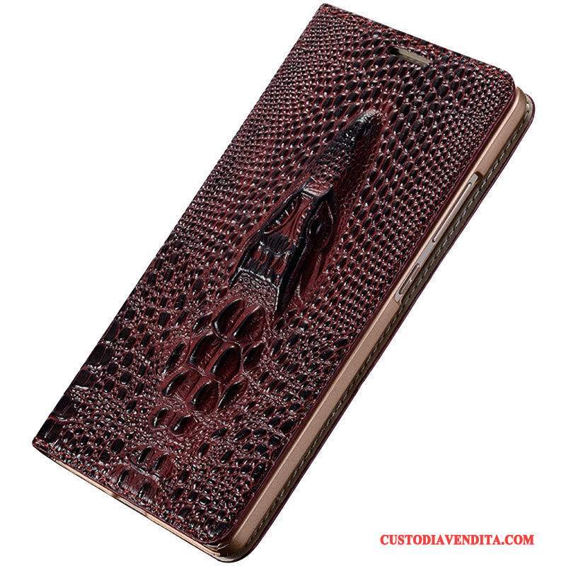Custodia Htc One M9 Folio Telefono Anti-caduta, Cover Htc One M9 Pelle Di Personalità Porpora