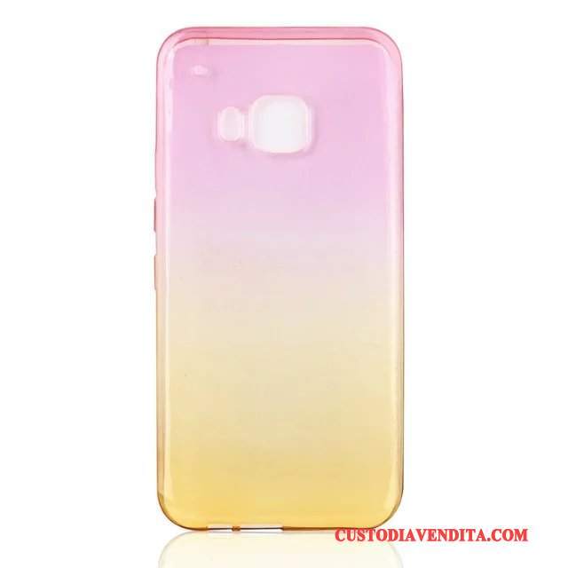 Custodia Htc One M9 Protezione Chiarotelefono, Cover Htc One M9 Verde Gradiente