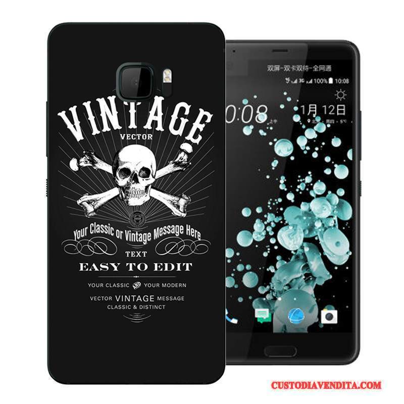 Custodia Htc U Ultra Cartone Animato Bianco Difficile, Cover Htc U Ultra Colore Anti-cadutatelefono