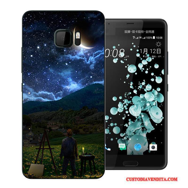 Custodia Htc U Ultra Cartone Animato Bianco Difficile, Cover Htc U Ultra Colore Anti-cadutatelefono