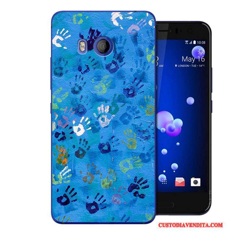 Custodia Htc U11 Cartone Animato Rosa Di Personalità, Cover Htc U11 Silicone Telefono Tendenza