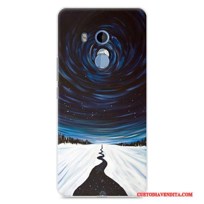 Custodia Htc U11+ Creativo Grigio Di Personalità, Cover Htc U11+ Silicone Morbido Anti-caduta