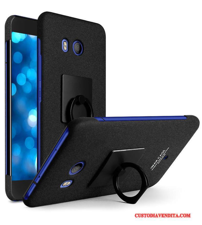Custodia Htc U11 Protezione Macchiati Anti-caduta, Cover Htc U11 Difficile Blu