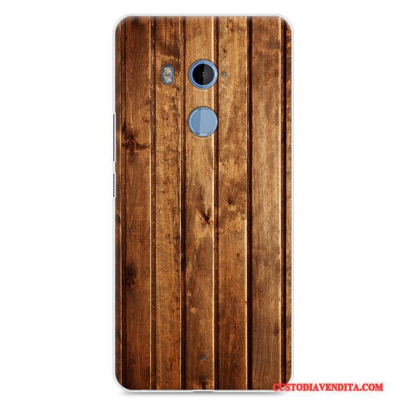 Custodia Htc U11+ Vintage Morbido Bianco, Cover Htc U11+ Colore Anti-caduta Tutto Incluso