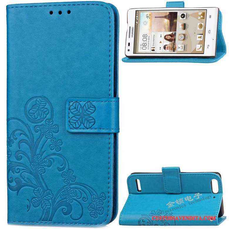 Custodia Huawei Ascend G6 Protezione Porporatelefono, Cover Huawei Ascend G6 Silicone Colore Profondo Anti-caduta