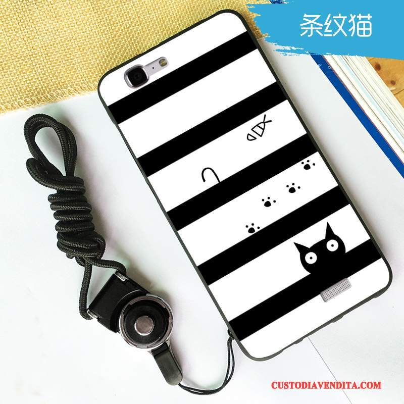 Custodia Huawei Ascend G7 Cartone Animato Tendenza Anti-caduta, Cover Huawei Ascend G7 Protezione Grigio Morbido