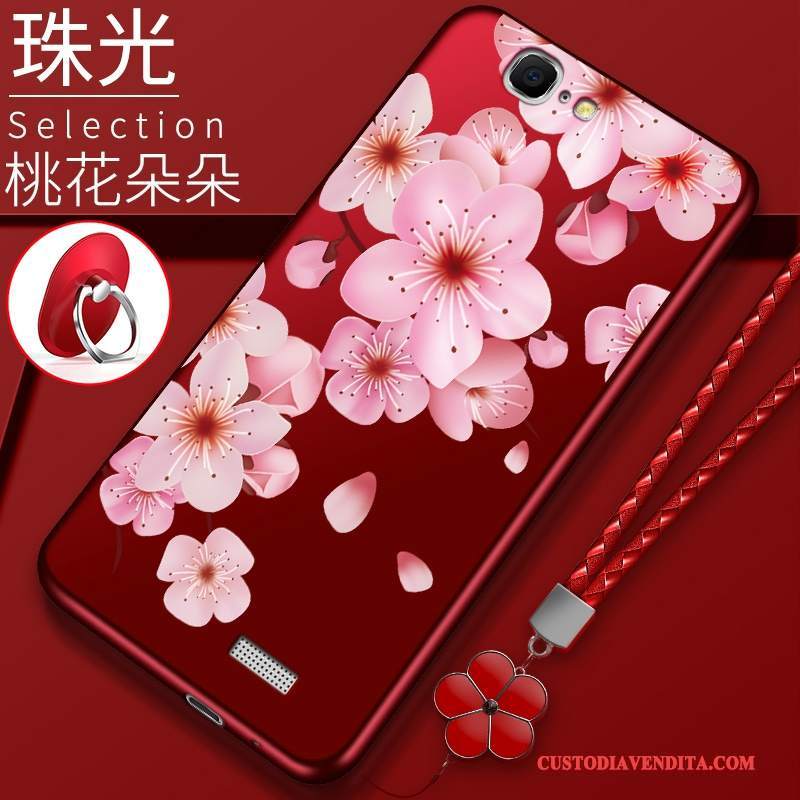 Custodia Huawei Ascend G7 Creativo Di Personalità Rosso, Cover Huawei Ascend G7 Protezione Telefono Nuovo
