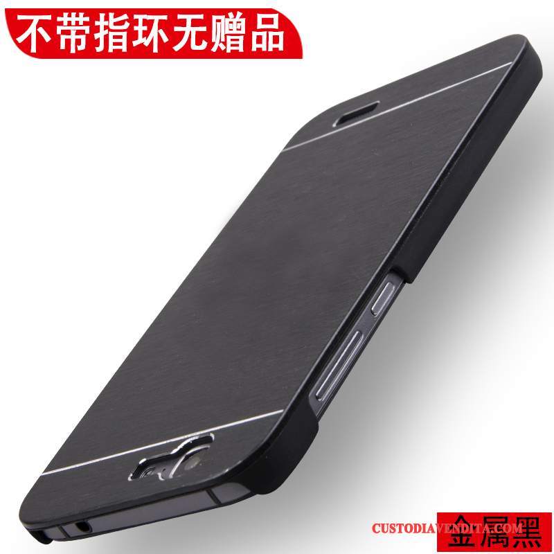 Custodia Huawei Ascend G7 Protezione Difficile Metallo, Cover Huawei Ascend G7 Telefono Oro
